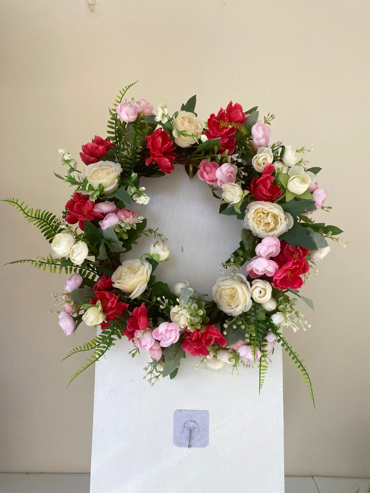 Blush and Berry Wreath.