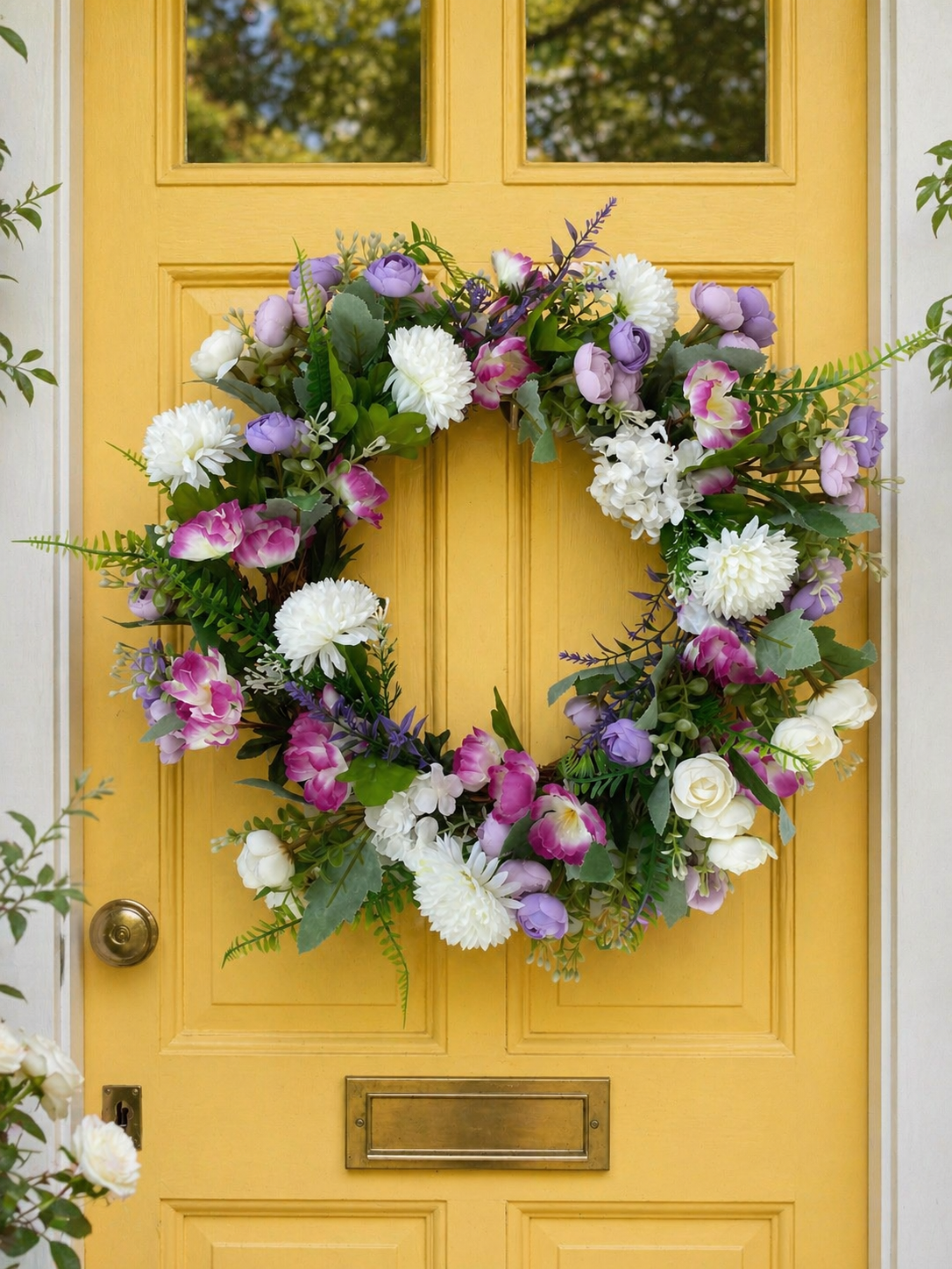 Soft Lilac & Blush Wreath (Introductory Price