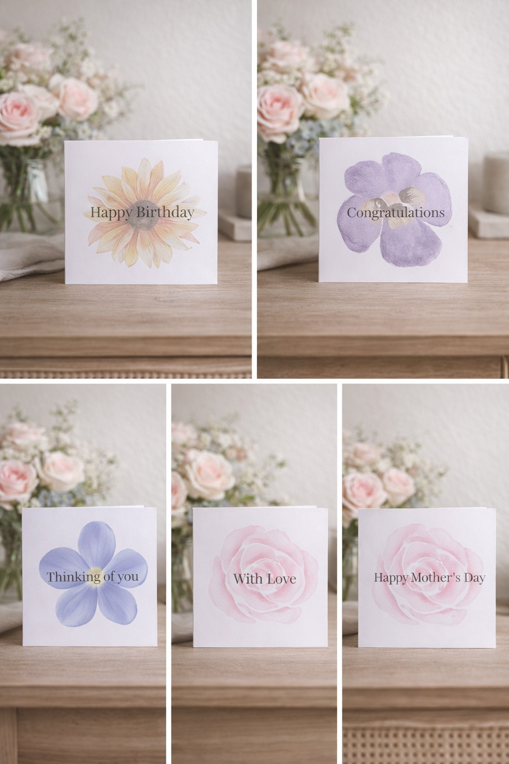 Floral Greeting Cards